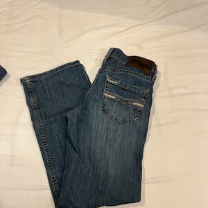 Classic Denim Straight-Leg Jeans